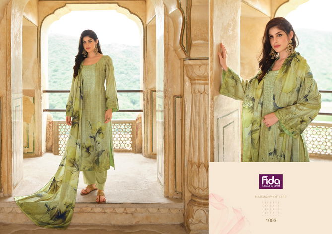 Bloom By Fida Printed Pashmina Dress Material Catalog